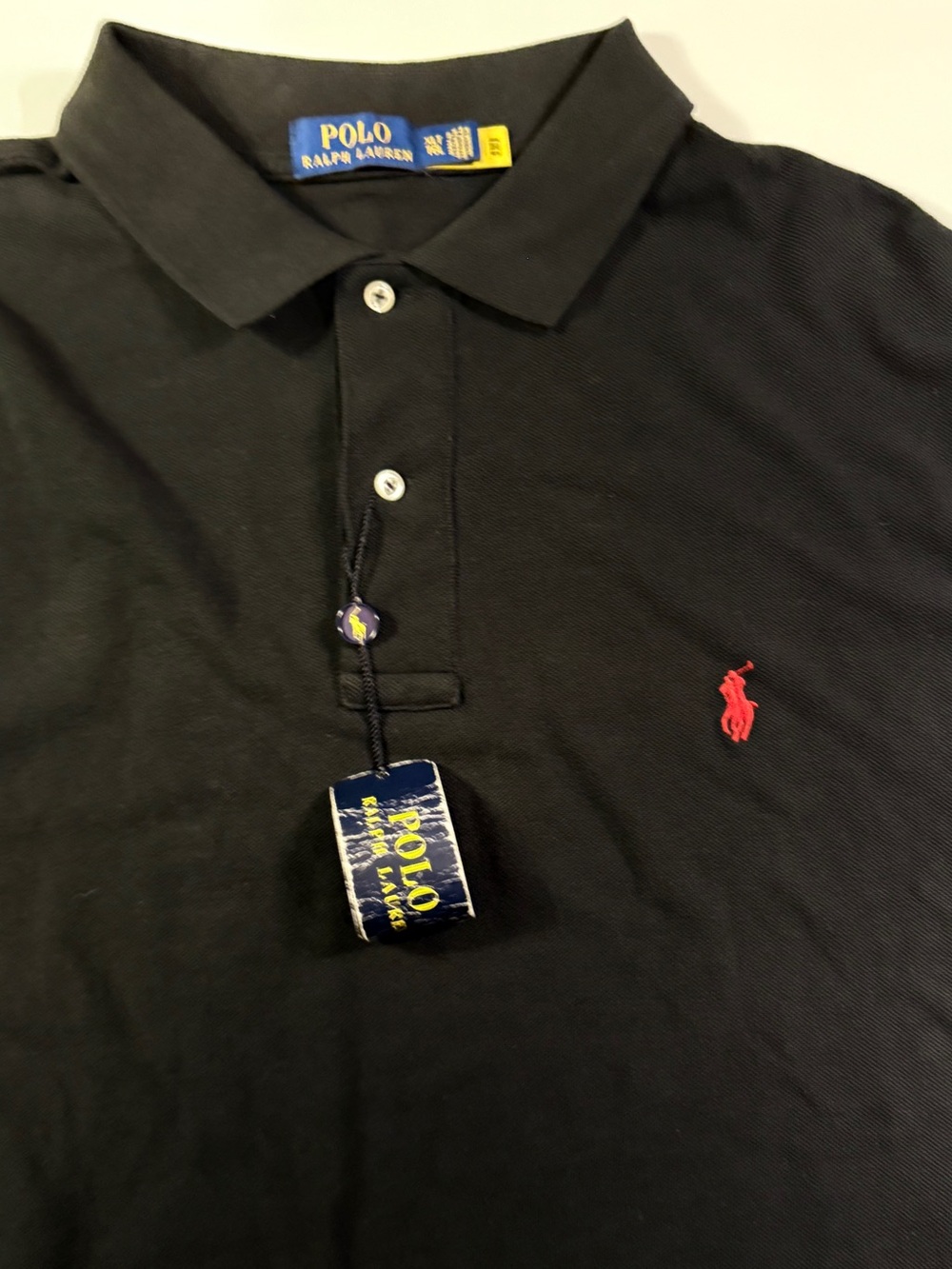 NWT POLO Ralph Lauren 3 Button Polo Shirt-Sz XLT